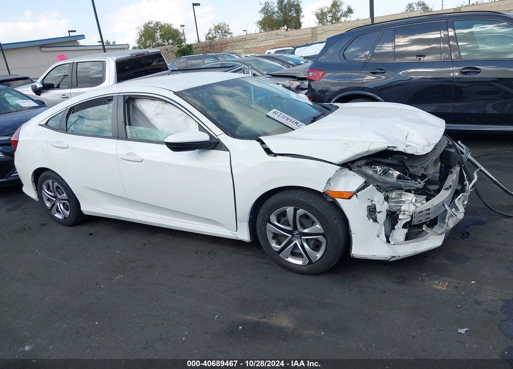 2017 HONDA CIVIC LX VIN: 19XFC2F56HE209195