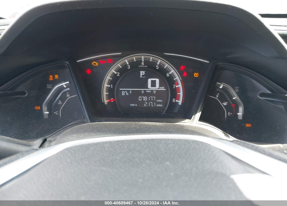 2017 HONDA CIVIC LX VIN: 19XFC2F56HE209195