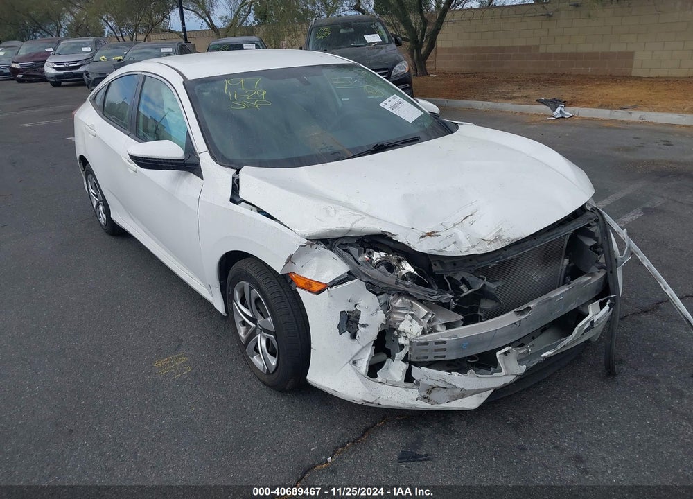 2017 HONDA CIVIC LX VIN: 19XFC2F56HE209195