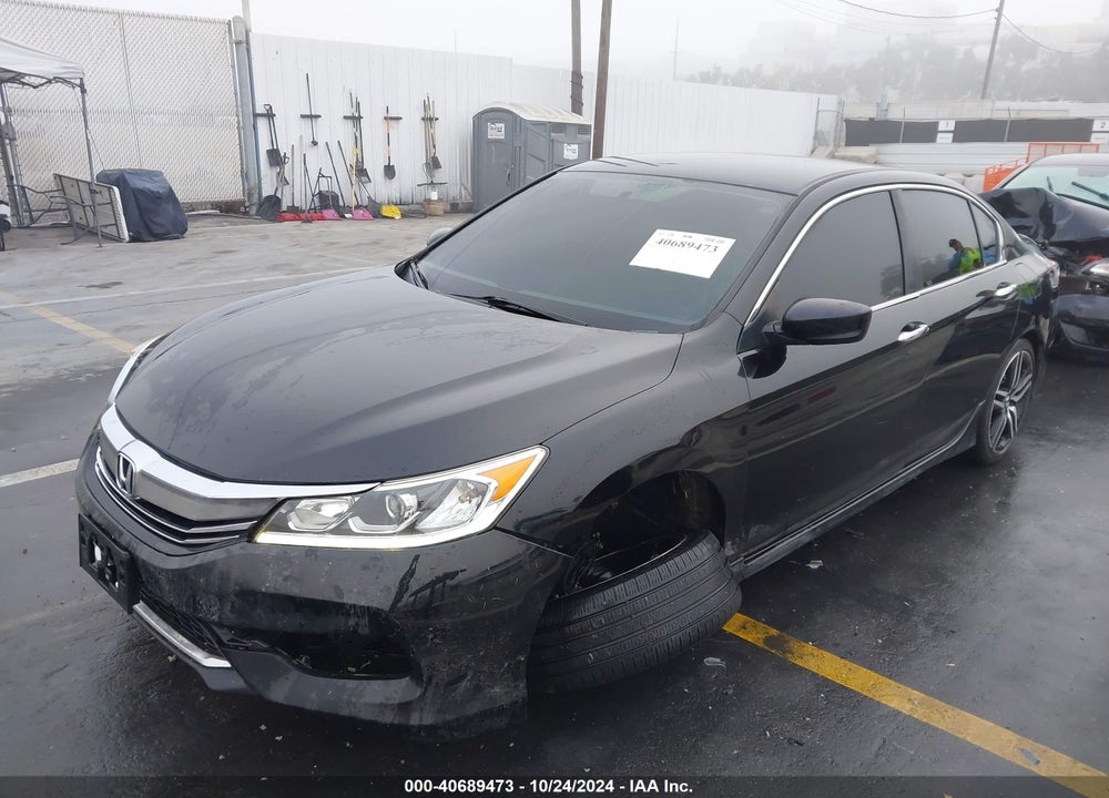 2016 HONDA ACCORD SPORT VIN: 1HGCR2F5XGA212671