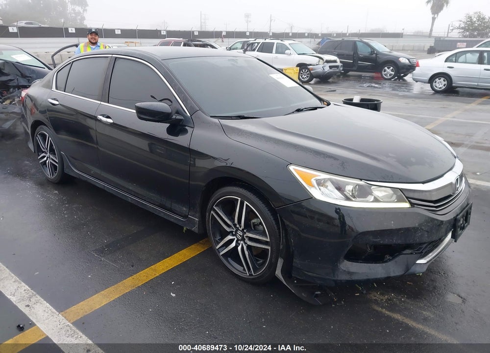 2016 HONDA ACCORD SPORT VIN: 1HGCR2F5XGA212671