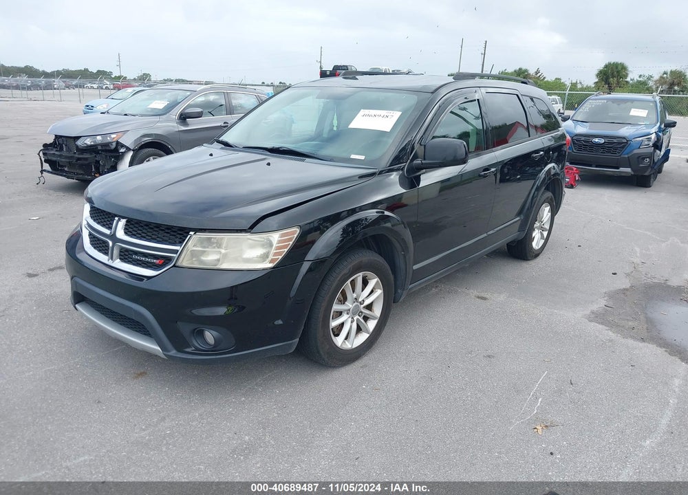 2016 DODGE JOURNEY SXT VIN: 3C4PDDBG0GT220983