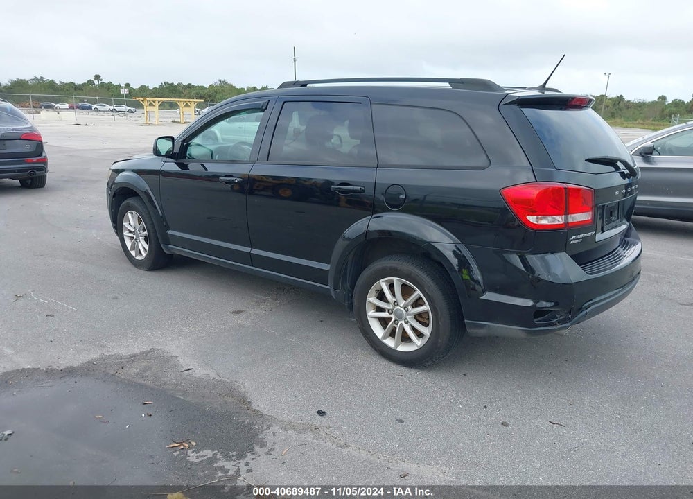 2016 DODGE JOURNEY SXT VIN: 3C4PDDBG0GT220983