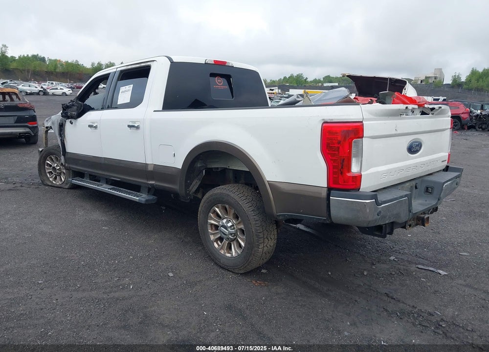 2017 FORD F-250 LARIAT VIN: 1FT7W2B66HEB82585