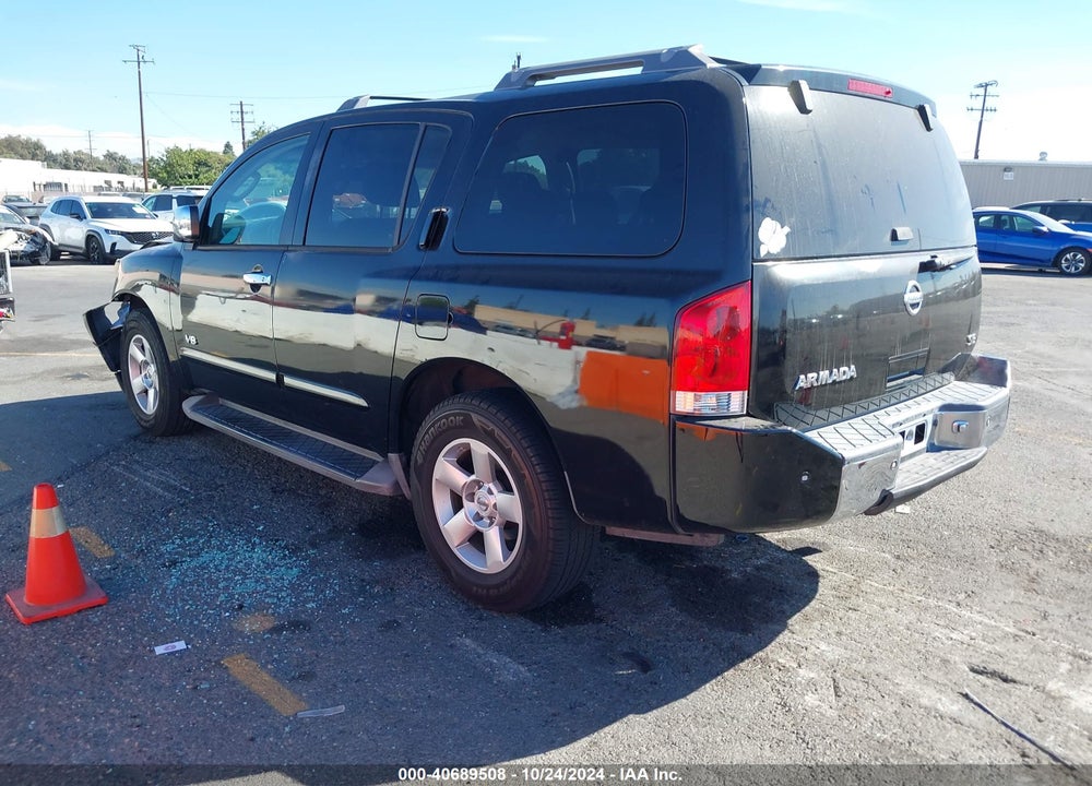 2007 NISSAN ARMADA SE VIN: 5N1AA08AX7N709803