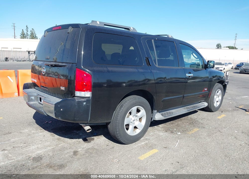 2007 NISSAN ARMADA SE VIN: 5N1AA08AX7N709803