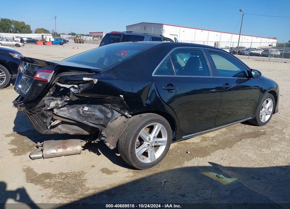 2014 TOYOTA CAMRY SE VIN: 4T1BF1FK5EU365601