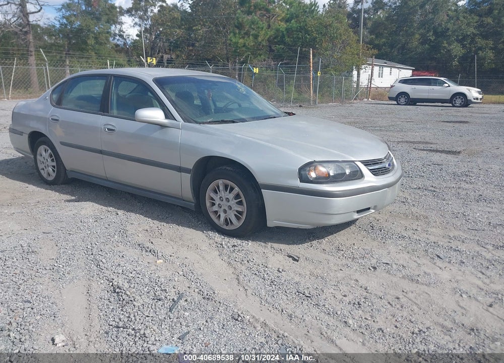 2001 CHEVROLET IMPALA VIN: 2G1WF52E619239874