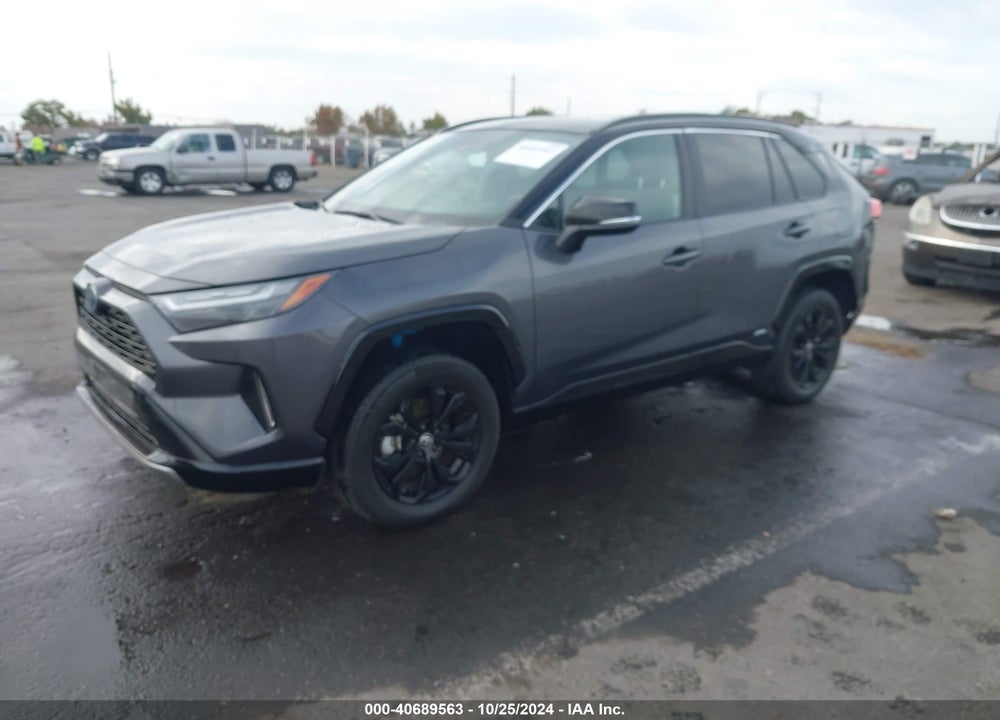 2022 TOYOTA RAV4 HYBRID XSE VIN: 2T3E6RFV5NW033512