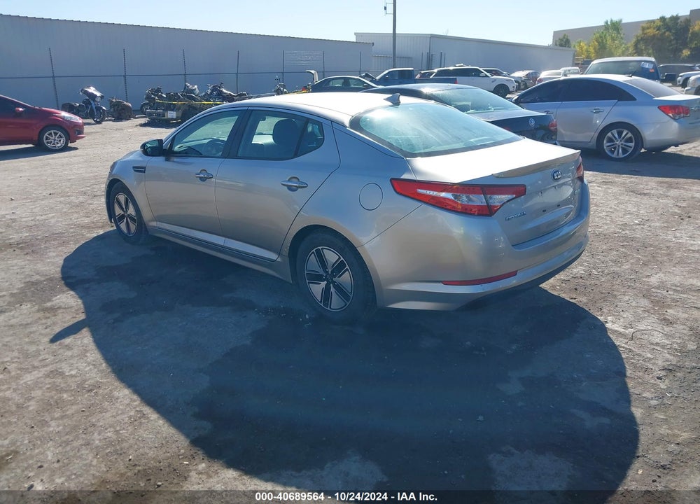 2012 KIA OPTIMA HYBRID EX VIN: KNAGM4ADXC5033054