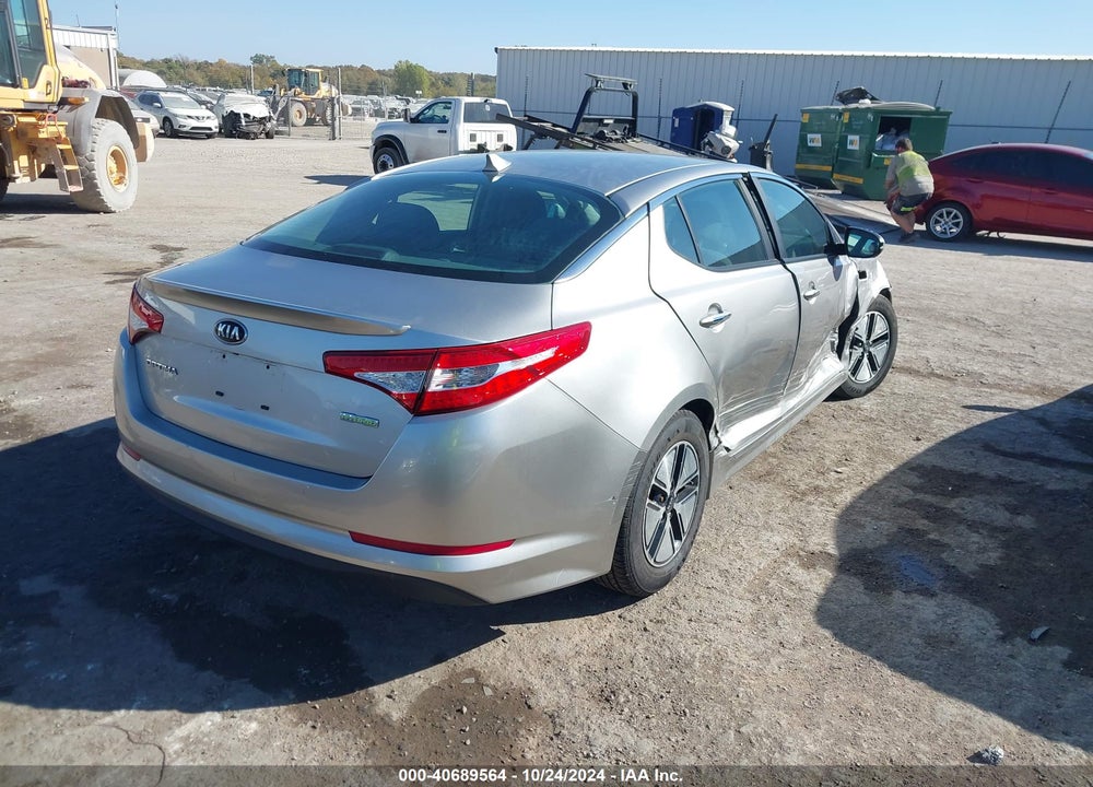 2012 KIA OPTIMA HYBRID EX VIN: KNAGM4ADXC5033054