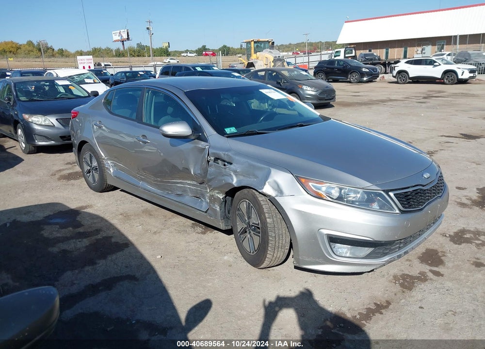 2012 KIA OPTIMA HYBRID EX VIN: KNAGM4ADXC5033054