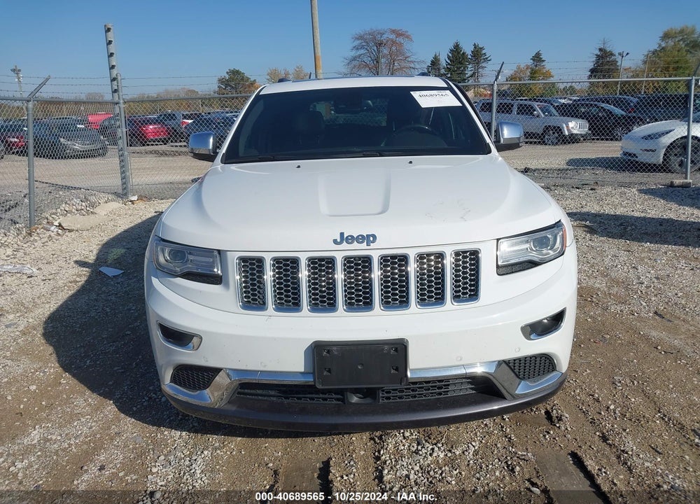 2014 JEEP GRAND CHEROKEE SUMMIT VIN: 1C4RJFJG7EC555584