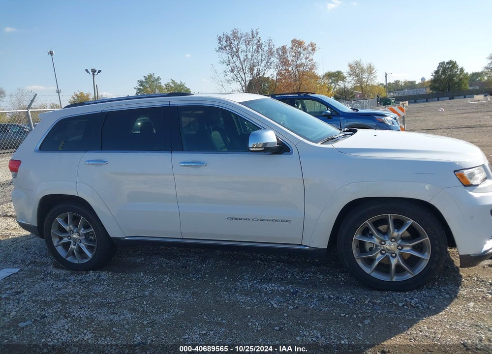 2014 JEEP GRAND CHEROKEE SUMMIT VIN: 1C4RJFJG7EC555584