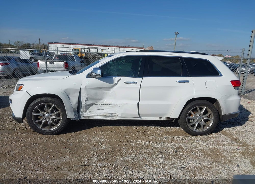 2014 JEEP GRAND CHEROKEE SUMMIT VIN: 1C4RJFJG7EC555584