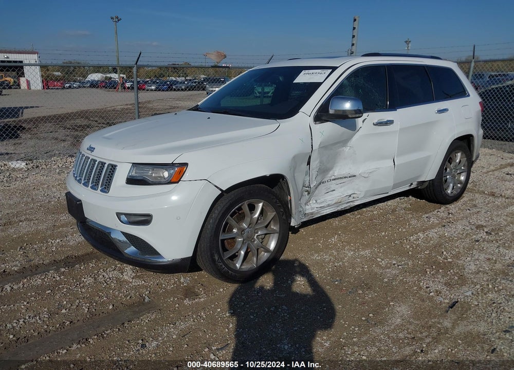 2014 JEEP GRAND CHEROKEE SUMMIT VIN: 1C4RJFJG7EC555584