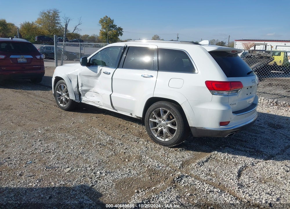 2014 JEEP GRAND CHEROKEE SUMMIT VIN: 1C4RJFJG7EC555584