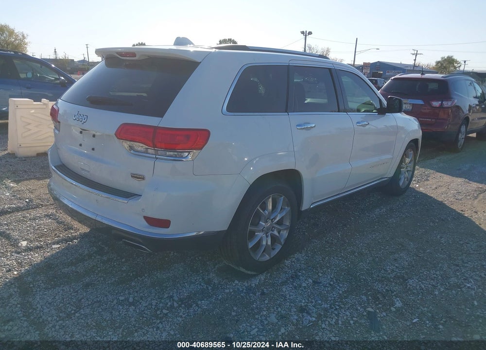 2014 JEEP GRAND CHEROKEE SUMMIT VIN: 1C4RJFJG7EC555584