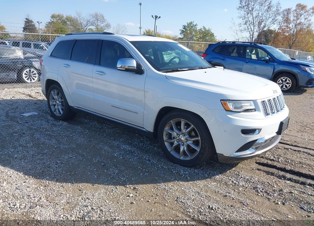 2014 JEEP GRAND CHEROKEE SUMMIT VIN: 1C4RJFJG7EC555584