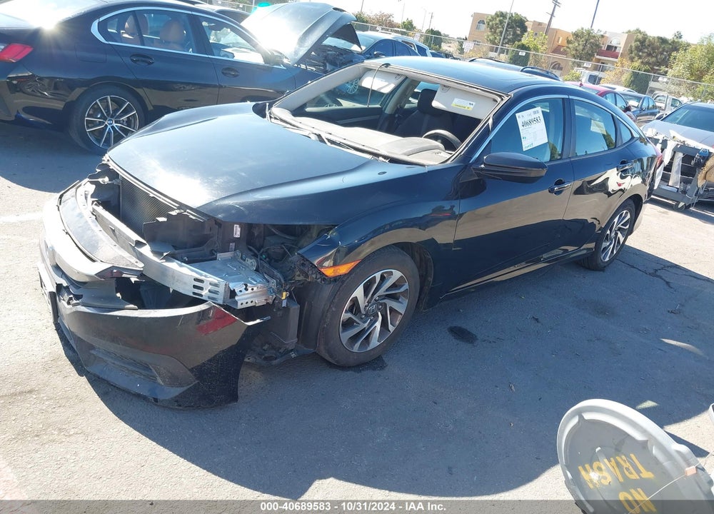 2016 HONDA CIVIC EX VIN: 19XFC2F71GE220847