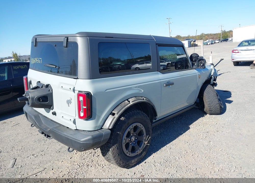 2022 FORD BRONCO BADLANDS VIN: 1FMDE5CH9NLA92129