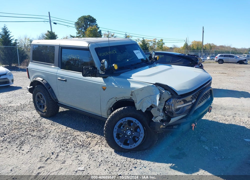 2022 FORD BRONCO BADLANDS VIN: 1FMDE5CH9NLA92129