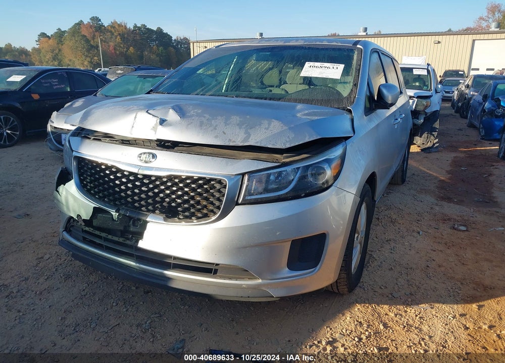 2017 KIA SEDONA L VIN: KNDMA5C11H6285039