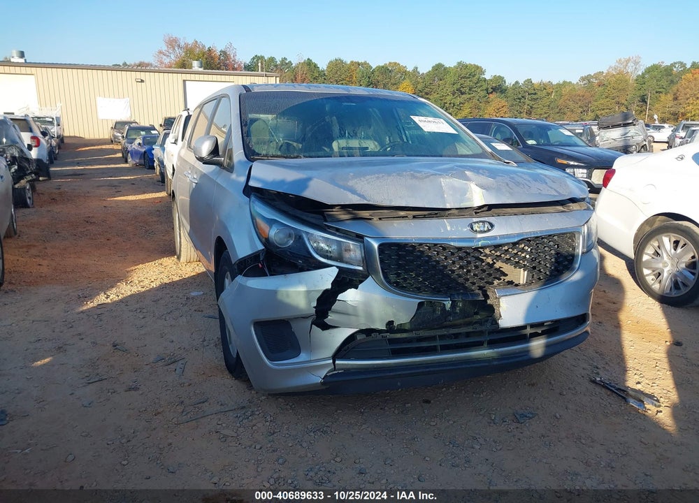 2017 KIA SEDONA L VIN: KNDMA5C11H6285039