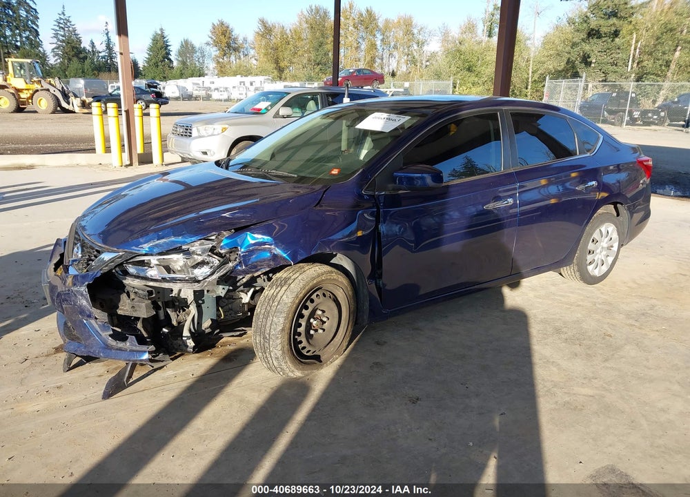 2019 NISSAN SENTRA S VIN: 3N1AB7AP4KY204878
