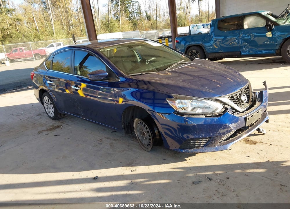 2019 NISSAN SENTRA S VIN: 3N1AB7AP4KY204878