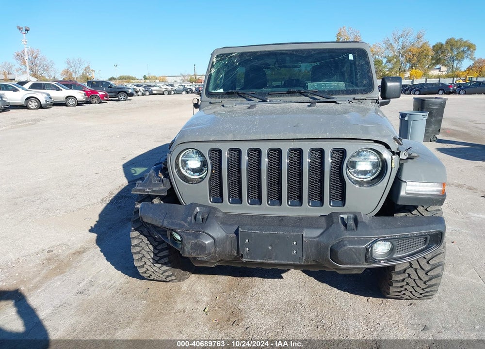 2021 JEEP WRANGLER UNLIMITED SAHARA ALTITUDE 4X4 VIN: 1C4HJXEN9MW649635