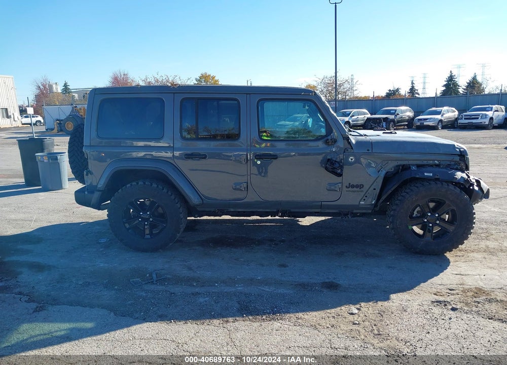 2021 JEEP WRANGLER UNLIMITED SAHARA ALTITUDE 4X4 VIN: 1C4HJXEN9MW649635