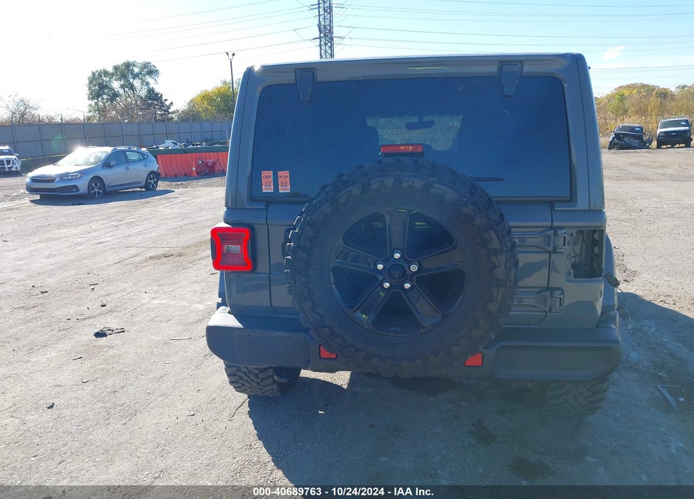 2021 JEEP WRANGLER UNLIMITED SAHARA ALTITUDE 4X4 VIN: 1C4HJXEN9MW649635