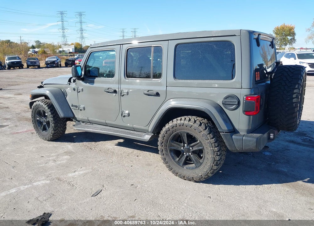 2021 JEEP WRANGLER UNLIMITED SAHARA ALTITUDE 4X4 VIN: 1C4HJXEN9MW649635