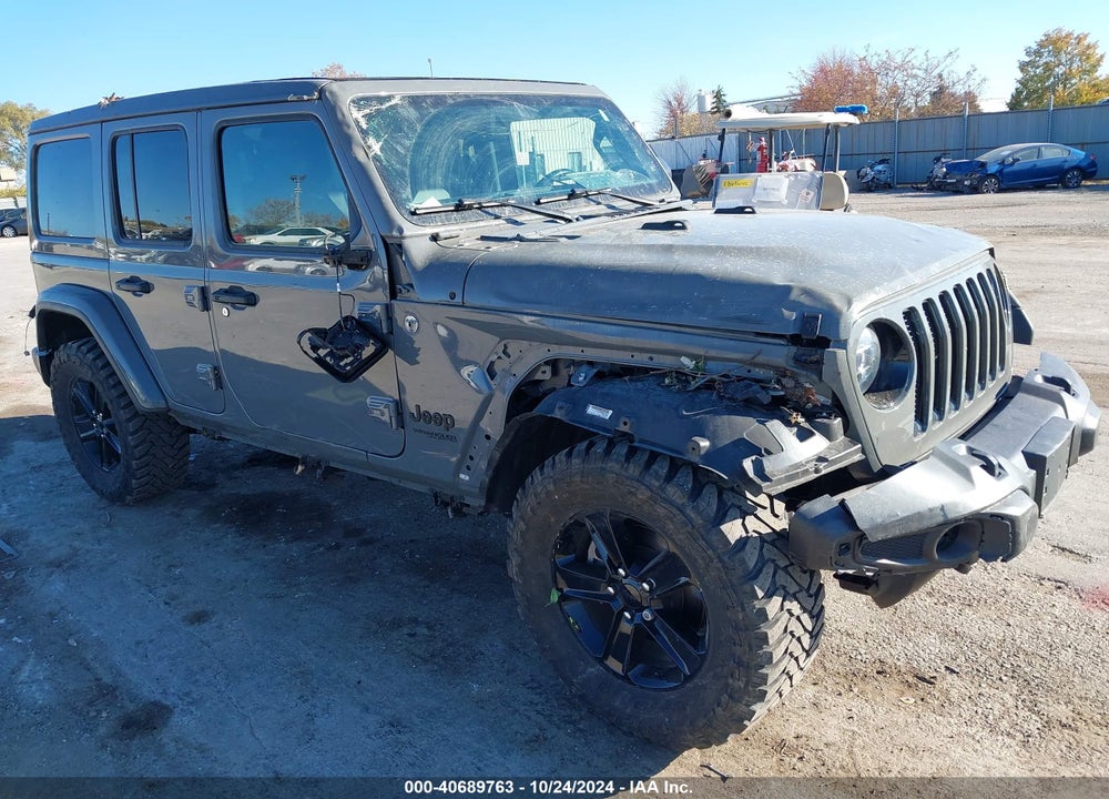 2021 JEEP WRANGLER UNLIMITED SAHARA ALTITUDE 4X4 VIN: 1C4HJXEN9MW649635