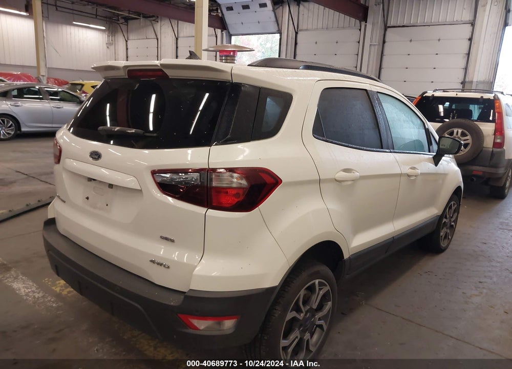 2020 FORD ECOSPORT SES VIN: MAJ6S3JL3LC350312