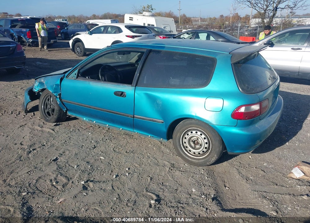 1992 HONDA CIVIC DX VIN: 2HGEH2458NH557775