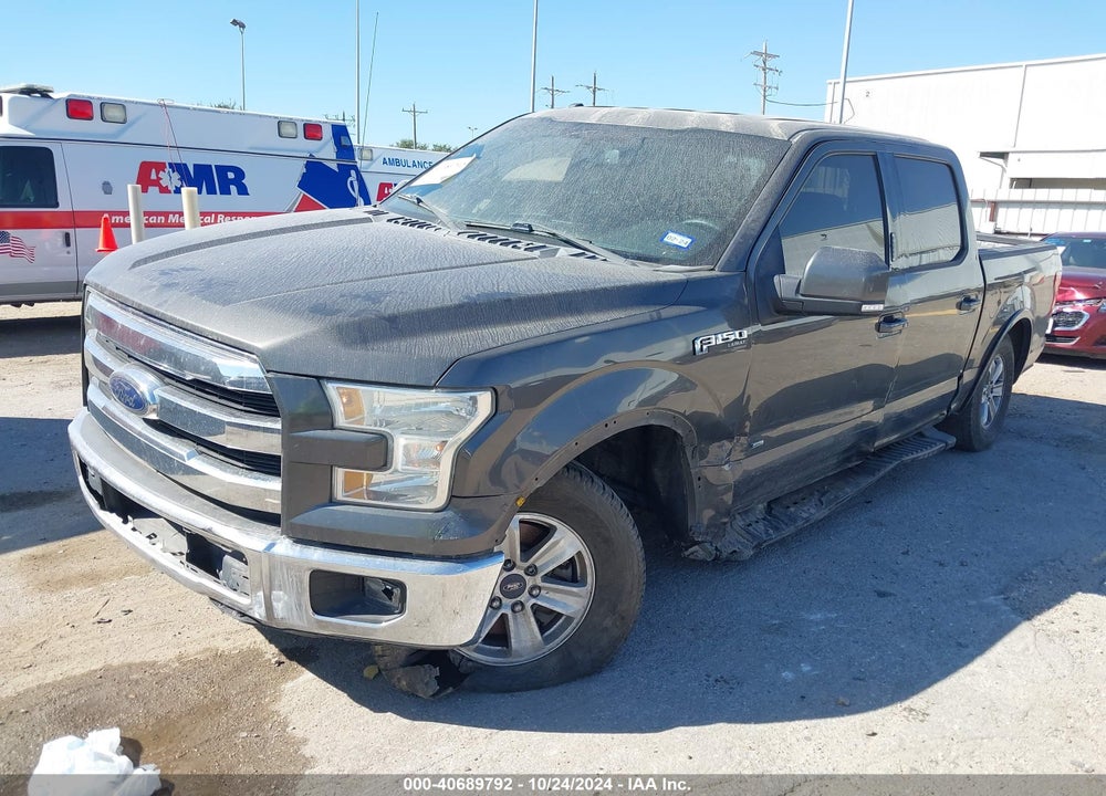 2015 FORD F-150 LARIAT VIN: 1FTEW1CPXFKD95255
