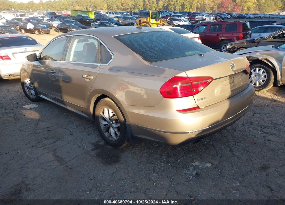 2016 VOLKSWAGEN PASSAT 1.8T S VIN: 1VWAS7A32GC029585