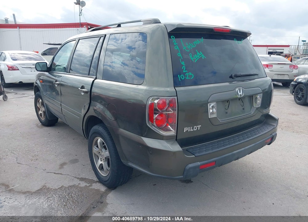 2006 HONDA PILOT EX-L VIN: 5FNYF18516B029962