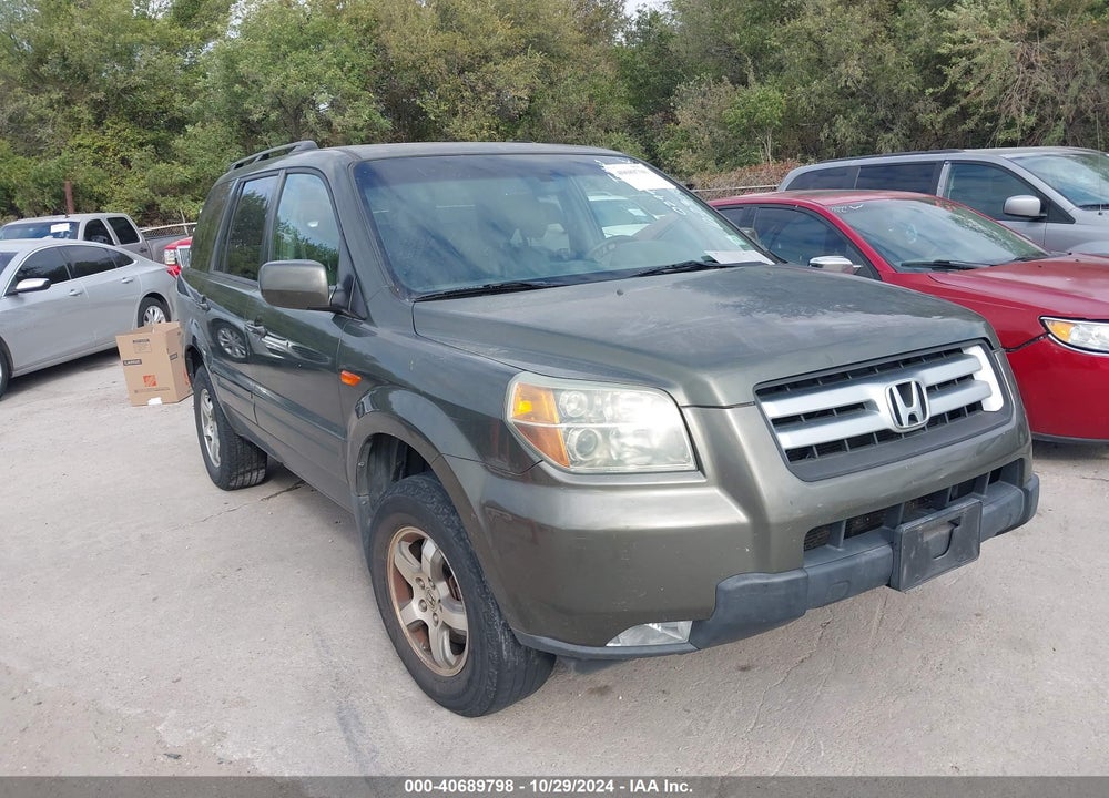 2006 HONDA PILOT EX-L VIN: 5FNYF18516B029962
