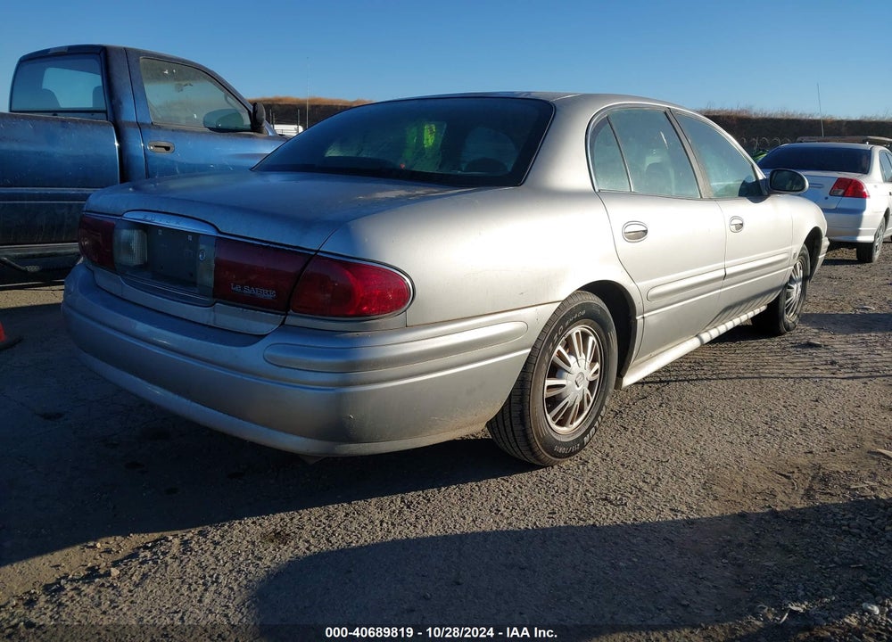 2005 BUICK LESABRE CUSTOM VIN: 1G4HP52K45U168746