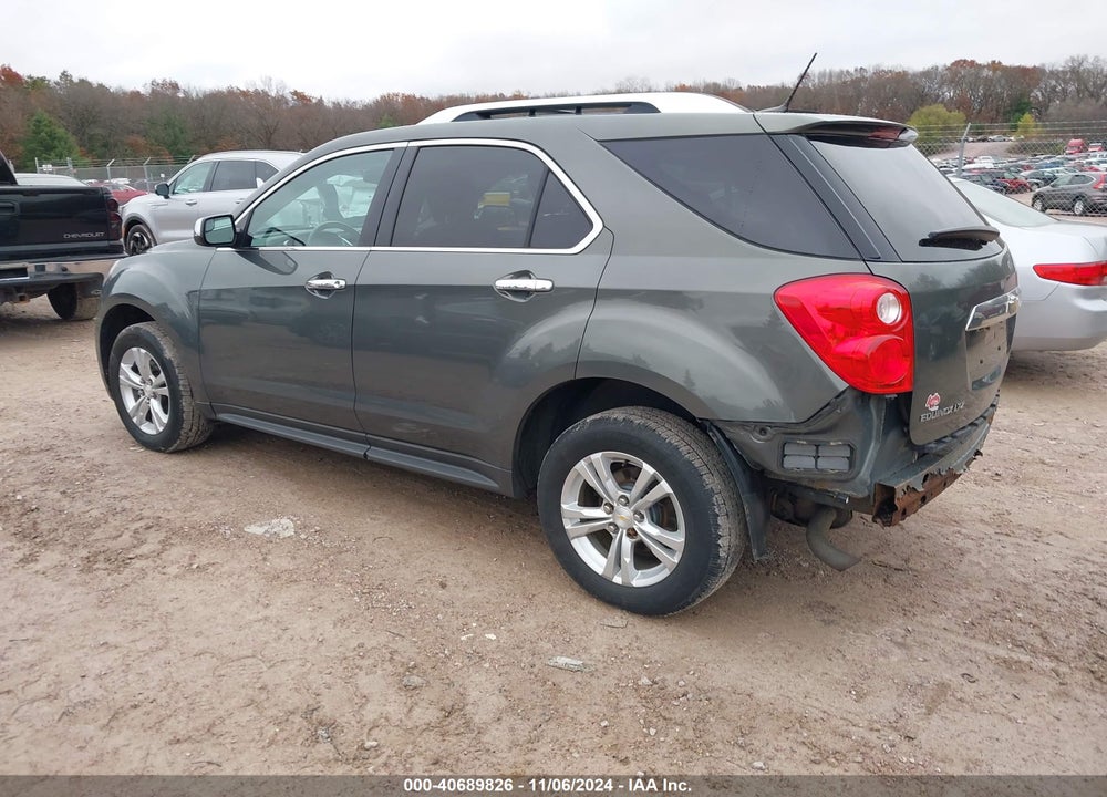 2013 CHEVROLET EQUINOX LTZ VIN: 2GNFLGEK9D6218706