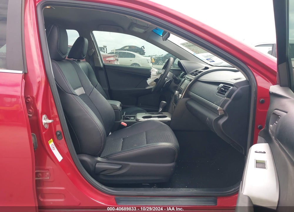 2012 TOYOTA CAMRY SE VIN: 4T1BF1FK1CU599909