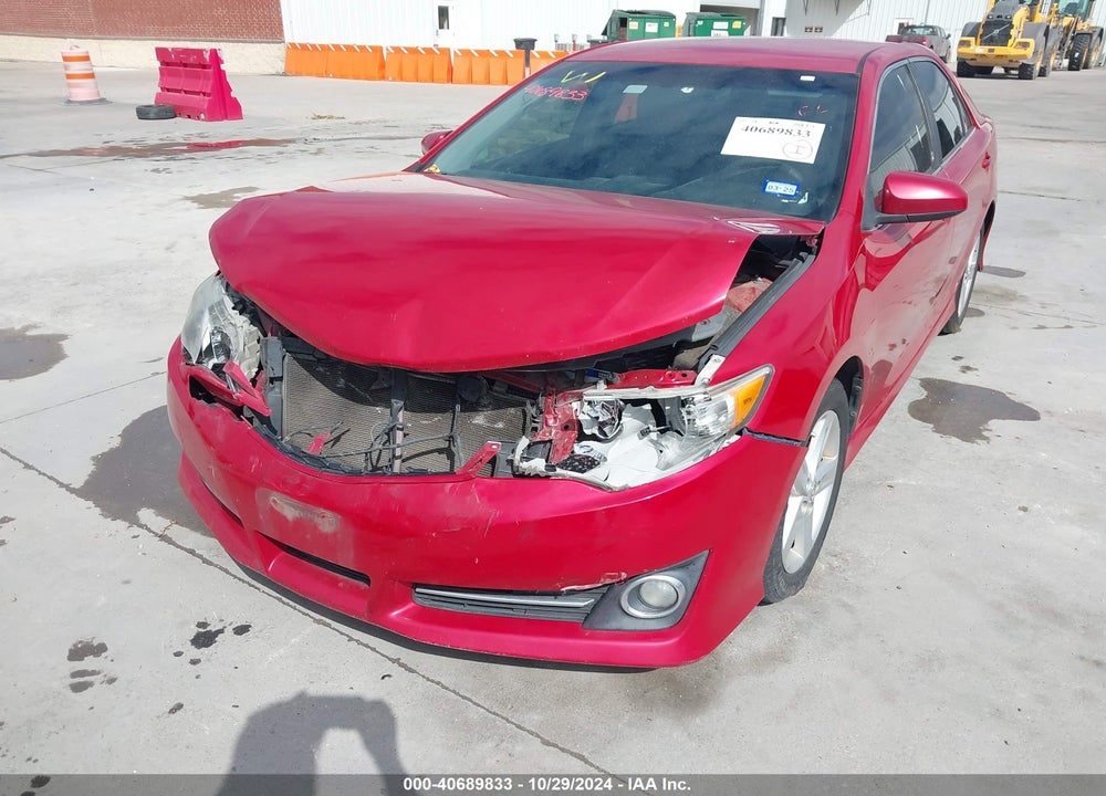 2012 TOYOTA CAMRY SE VIN: 4T1BF1FK1CU599909