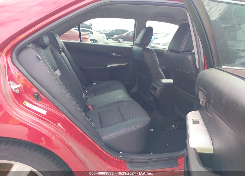 2012 TOYOTA CAMRY SE VIN: 4T1BF1FK1CU599909