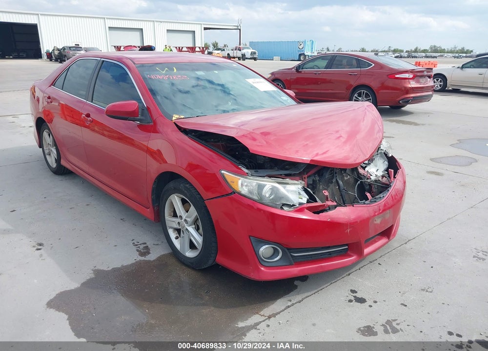 2012 TOYOTA CAMRY SE VIN: 4T1BF1FK1CU599909