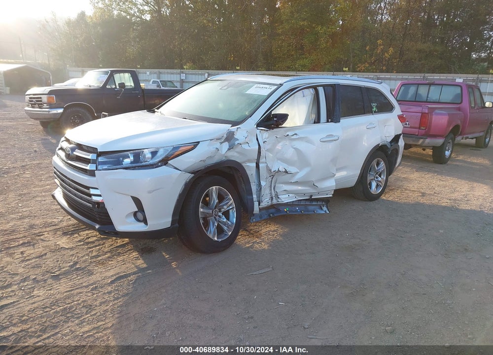 2017 TOYOTA HIGHLANDER LIMITED VIN: 5TDYZRFH7HS221355