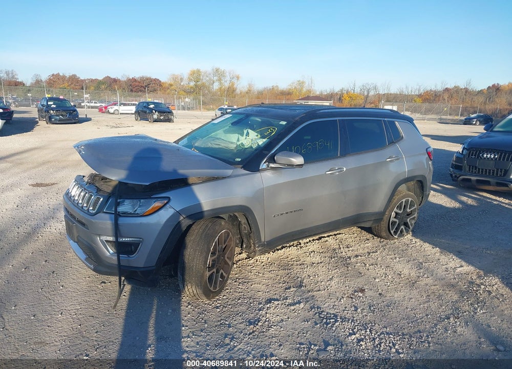 2018 JEEP COMPASS LIMITED 4X4 VIN: 3C4NJDCB0JT206057