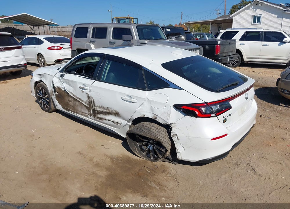 2023 HONDA CIVIC EX-L /EX-L W/O BSI VIN: 19XFL1H70PE013289